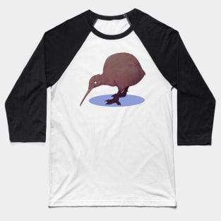 North Island brown kiwi Baseball T-Shirt